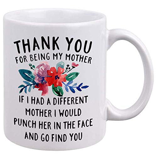 To My Mom Coffee Mug Mother's Day Cup Thank You Mommy Gifts From Son Or Daughter 